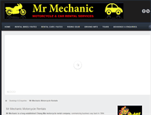 Tablet Screenshot of chiangmai-motorcycle-rental.info